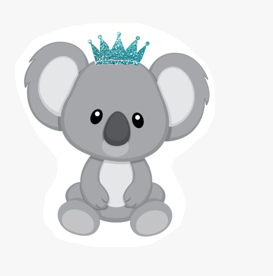 #prince #koala #bear #crown #son #dad #family #blue - Koala Clipart, Transparent Clipart