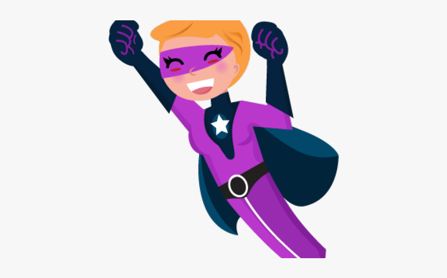Housekeeper Cliparts Superhero - Female Superhero Super Hero Girls Clip Art, Transparent Clipart