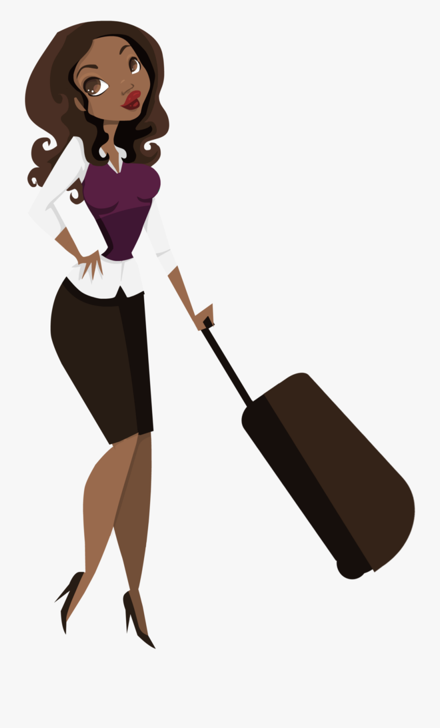 Girl, Transparent Clipart