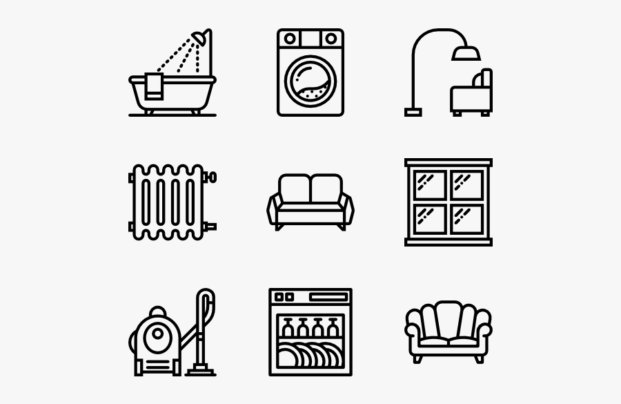 Household Set - Gadgets Png, Transparent Clipart