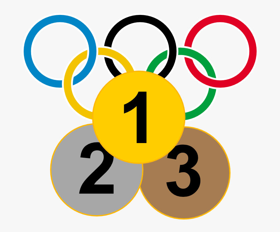 Olympic Games - Olympic Games Colors, Transparent Clipart
