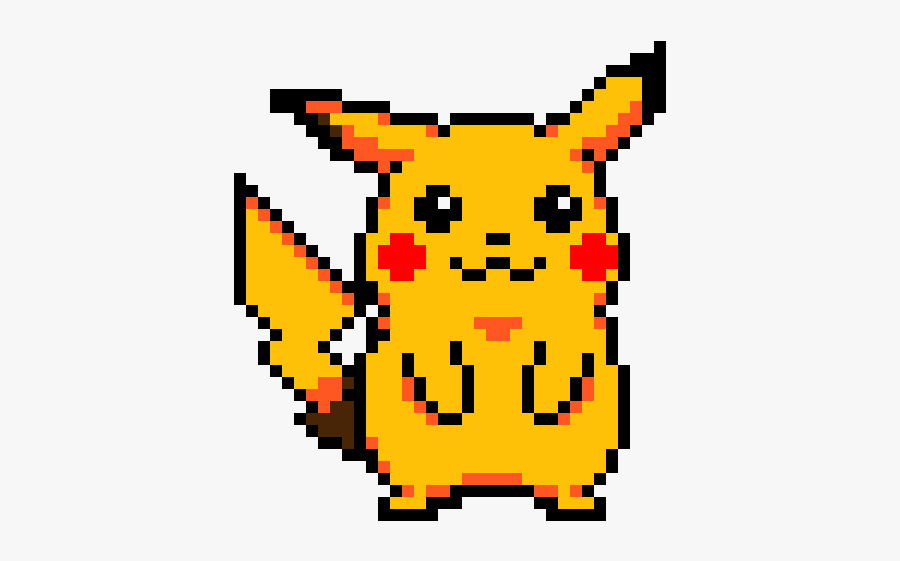 Pixel Art Grid Pikachu , Free Transparent Clipart - ClipartKey