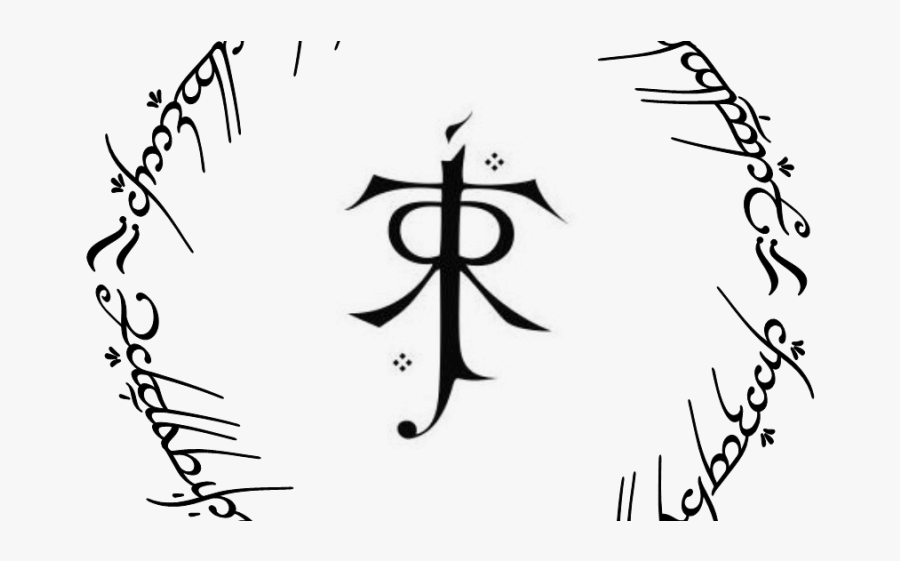 Kisspng The Lord Of The Rings The Hobbit Gandalf Tolkien - Easy Lord Of The Ring Drawing, Transparent Clipart