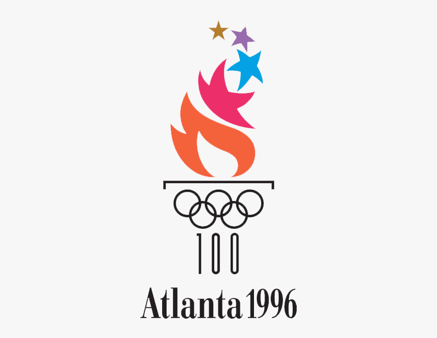 Atlanta 1996 Olympics Logo, Transparent Clipart