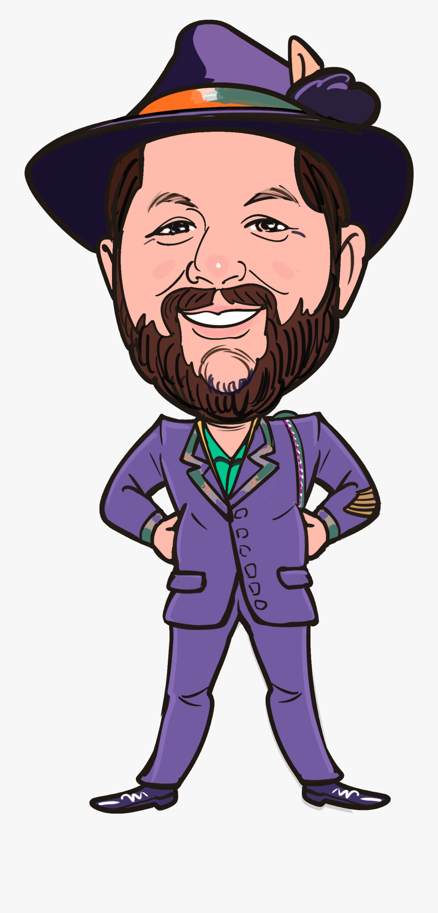 Mr Mardi Gras, Transparent Clipart