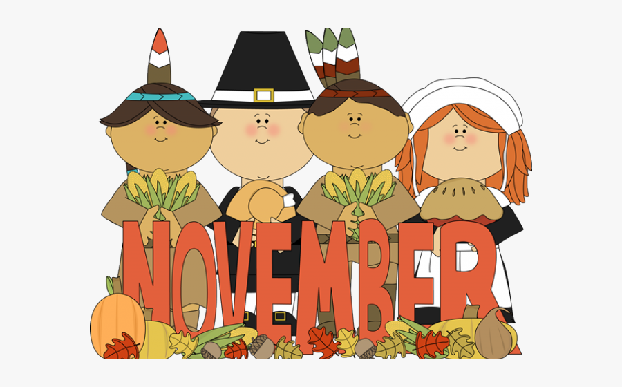 Preschool Thanksgiving Clip Art, Transparent Clipart