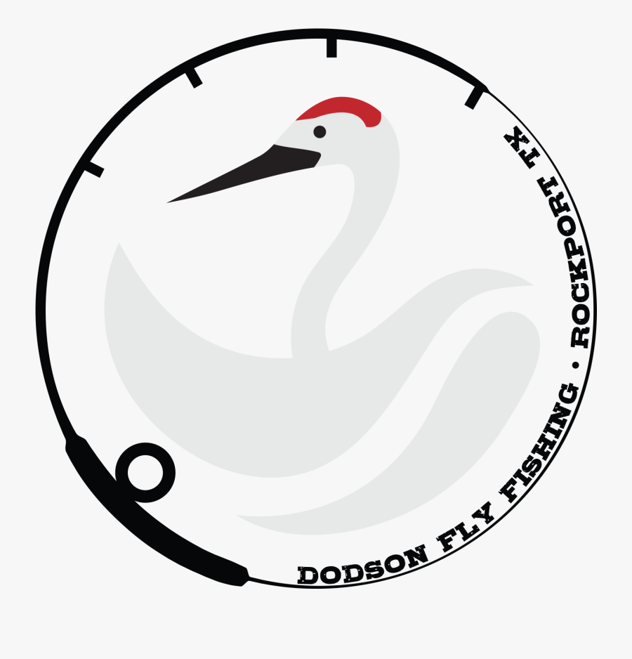 Dodson Fly Fishing - Crane, Transparent Clipart