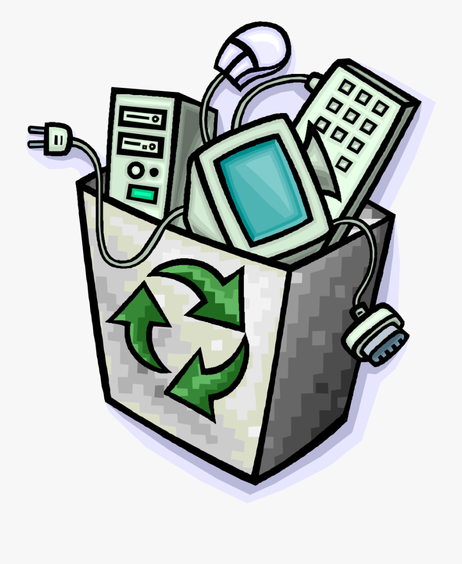 Electronics Learning And Creativity Garbage Disposal - E Waste, Transparent Clipart