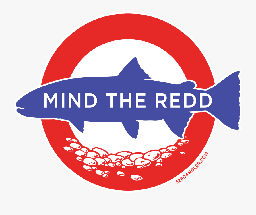 Mind The Redd - Greenback Cutthroat Trout Colorado State Fish Sticker, Transparent Clipart