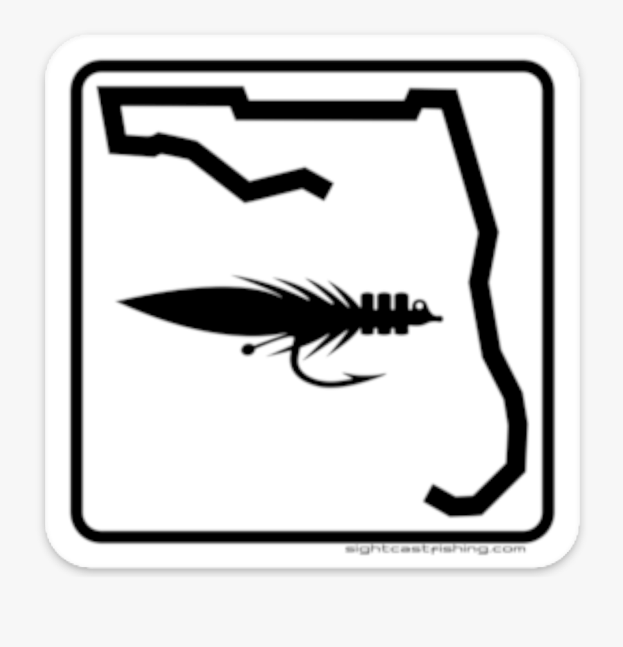 Florida Fly Fishing - Florida State Road 50 Sign, Transparent Clipart
