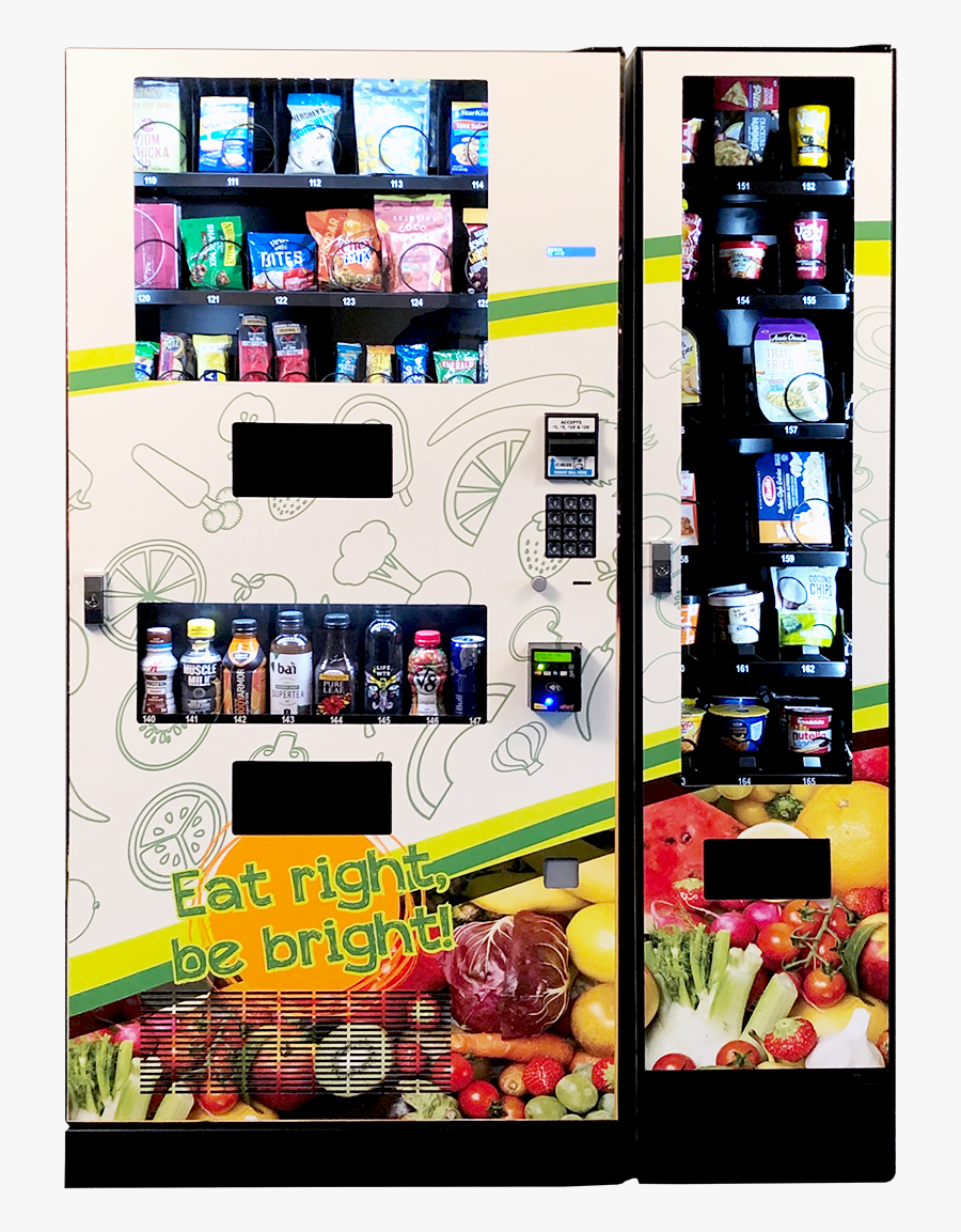 Seaga Healthy Combo Snack And Drink Vending Machine - Iphone, Transparent Clipart
