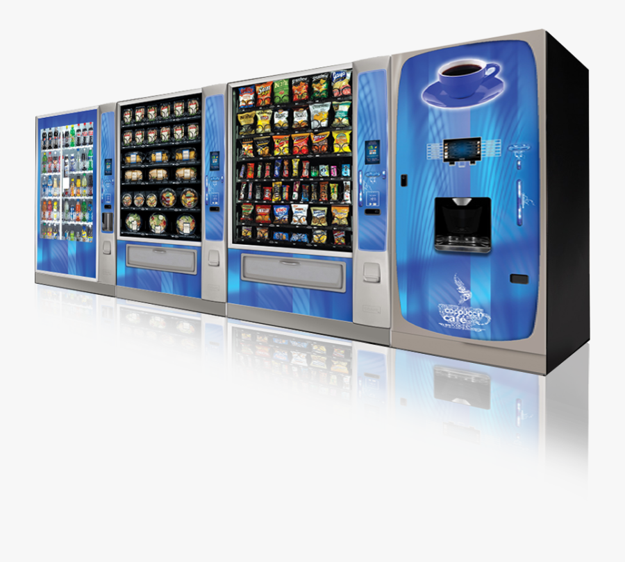Your Complete Break Room Solution - Full Line Vending Machine, Transparent Clipart
