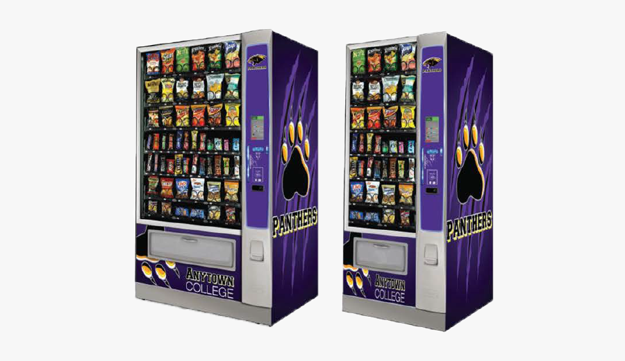 Advanced Food Vending Machines, Transparent Clipart