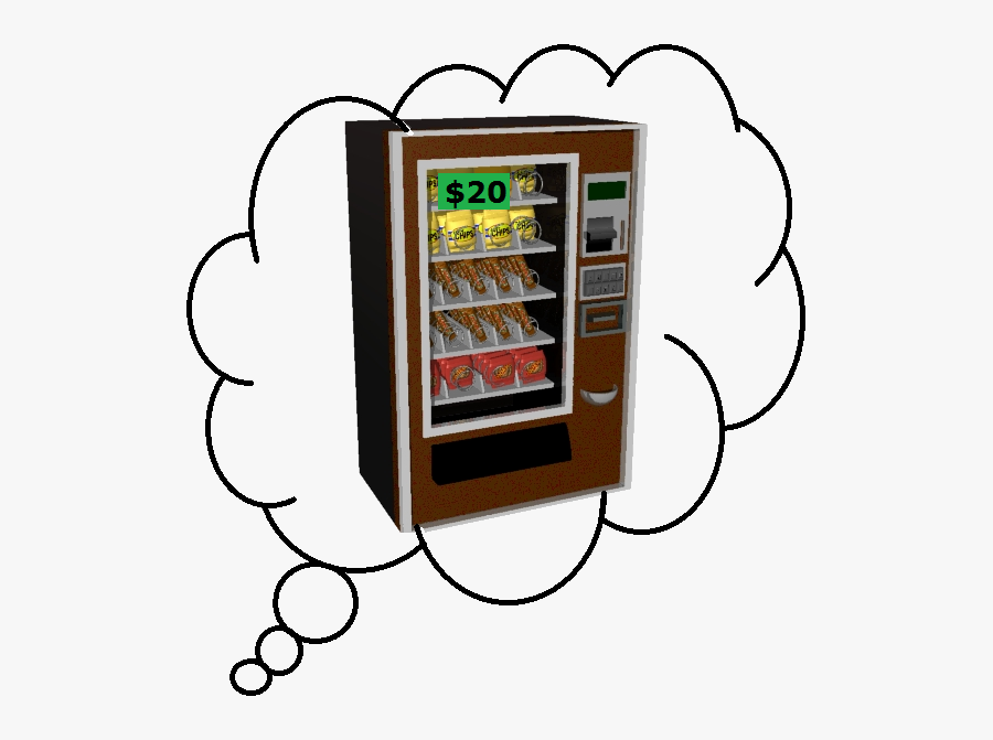 Vending - Vending Machine Clip Art, Transparent Clipart