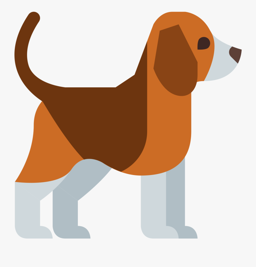 Breed ,companion Dog,tail,scent Hound,harrier,clip - Dog Cursor, Transparent Clipart