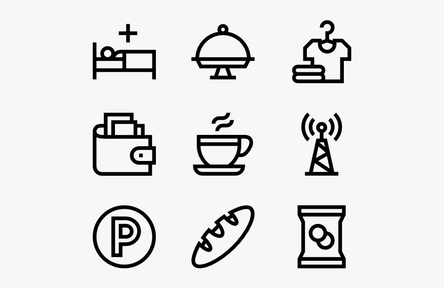 Motorway Services - Kitchen Icon Transparent Background, Transparent Clipart