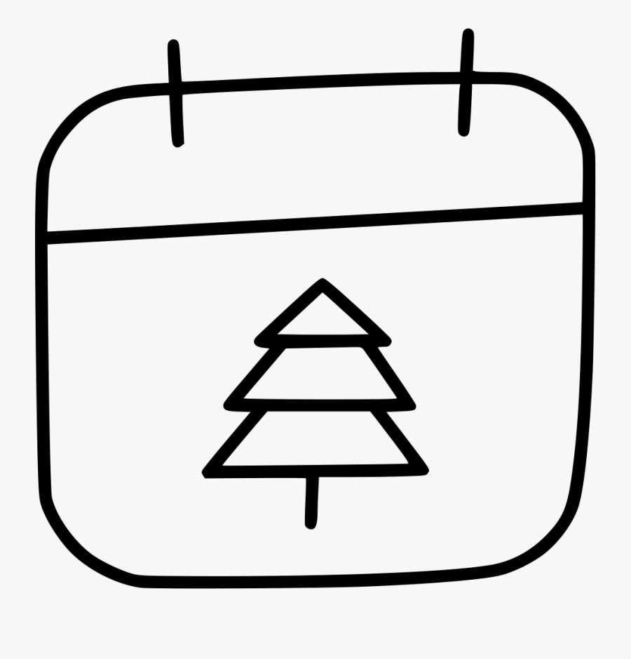 Calendar December Xmas Festival Date - Life On Land Icon, Transparent Clipart