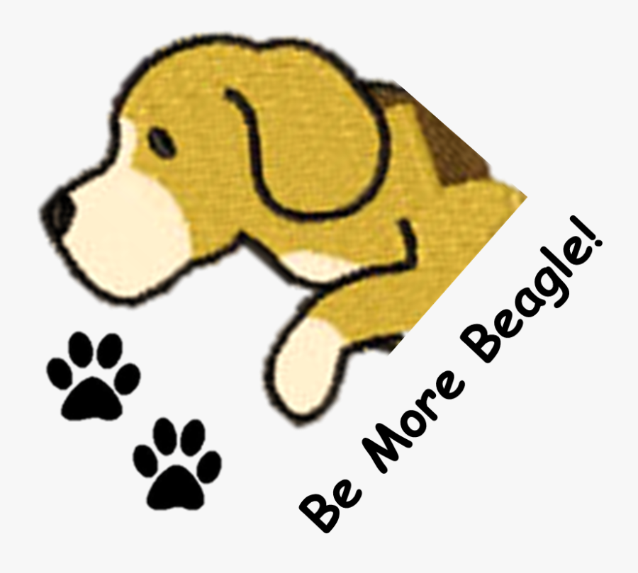 Be More Beagle - Basset Artésien Normand, Transparent Clipart