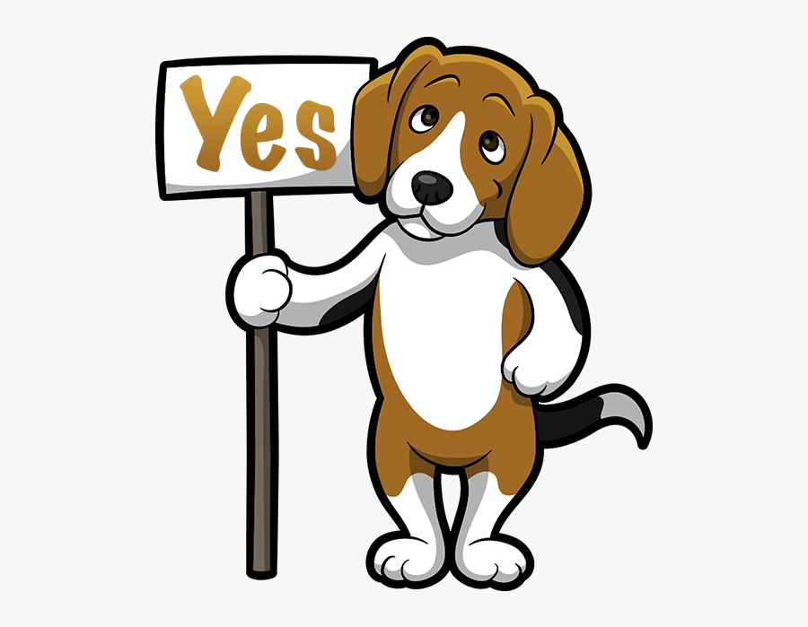 Beagle Emoji And Stickers Messages Sticker-11 - Beagle Emoji, Transparent Clipart