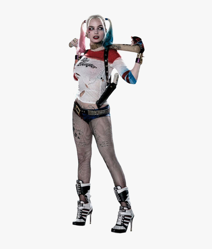 Harley Quinn Realistic Drawing, Transparent Clipart