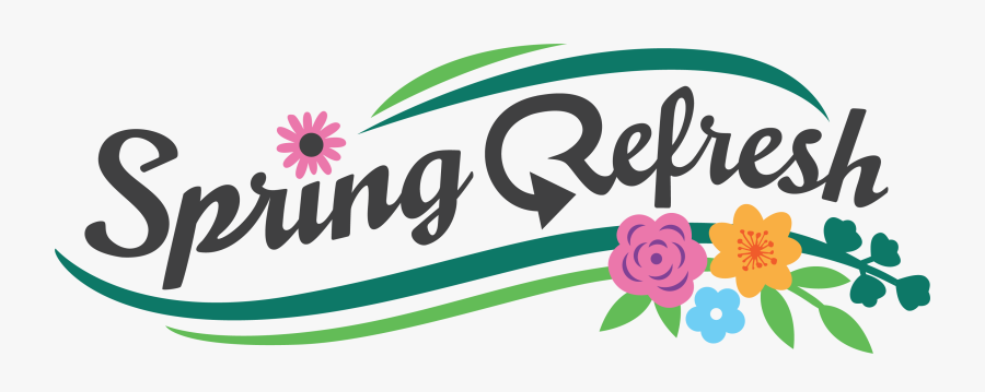 Spring Refresh Logo - Rose, Transparent Clipart