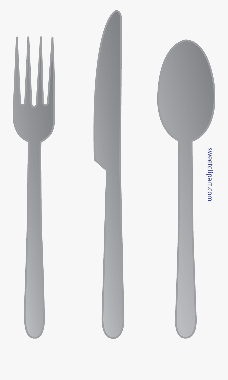 Fork Spoon Clip Art - Fork Knife And Spoon Clipart, Transparent Clipart