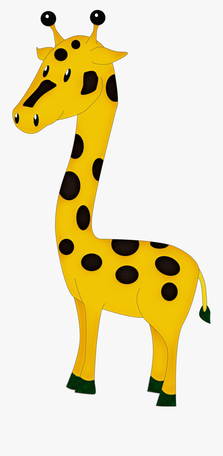Transparent Zoo Animals Clipart - Giraffe, Transparent Clipart