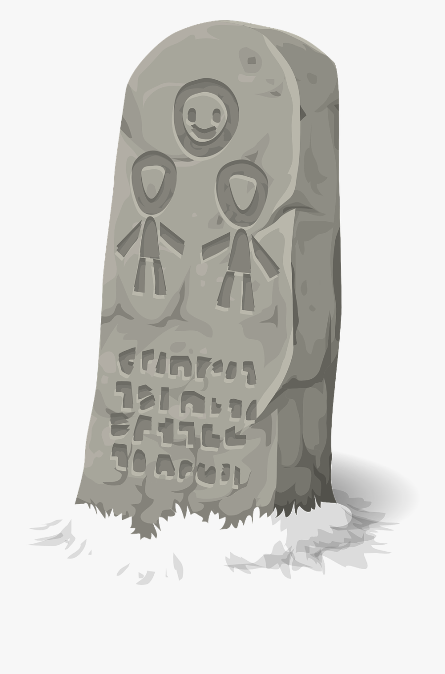 Gravestone Png Free File Download - Mezar Taşı Png, Transparent Clipart