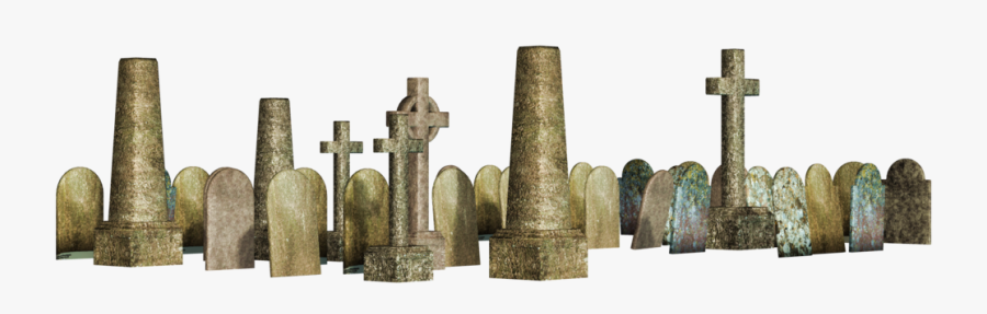 Tombstone Cross Clipart - Graves Png, Transparent Clipart