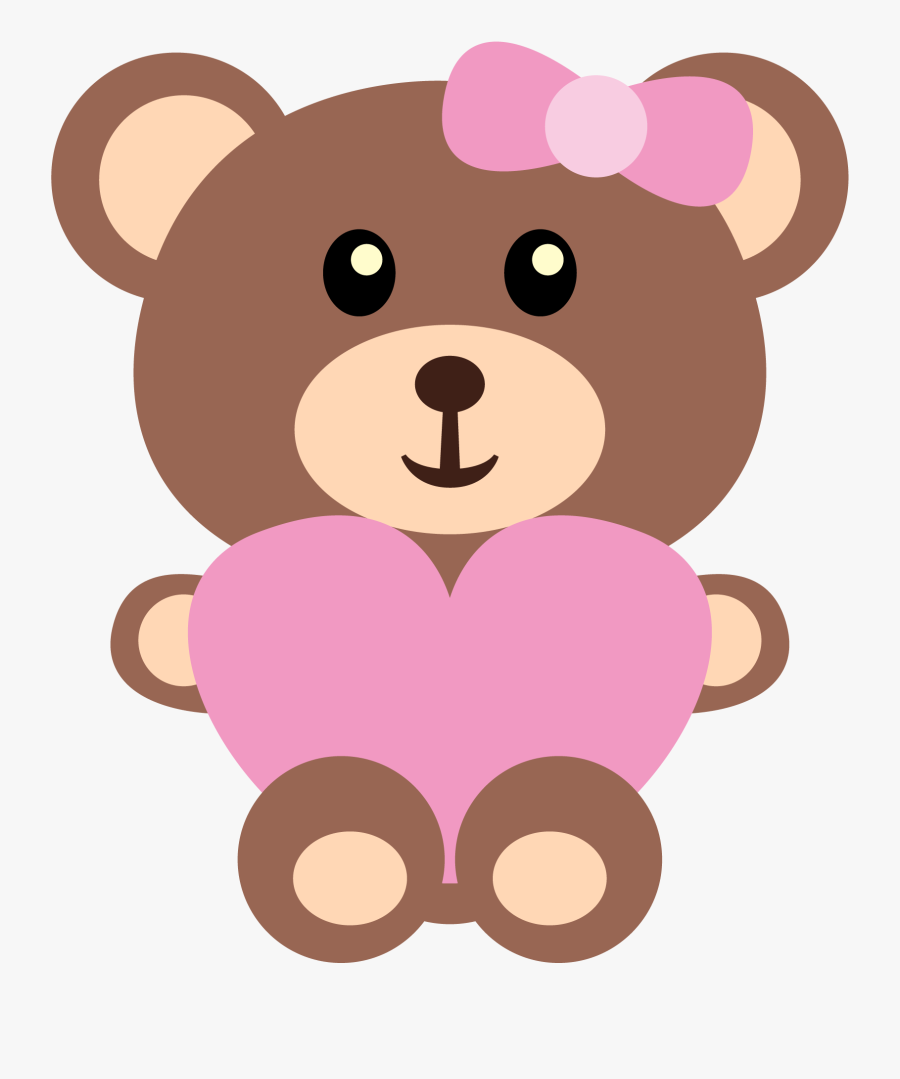 Transparent Teddy Bear Clipart - Clipart Teddy Bear Girl, Transparent Clipart