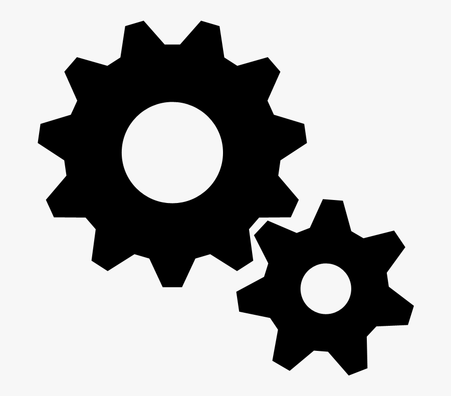 Gears Clipart - Motorcycle House Logo, Transparent Clipart