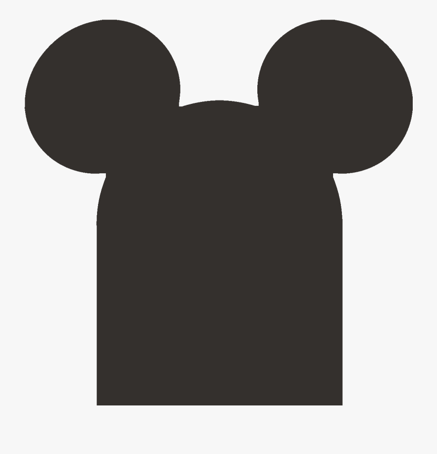 Tombstone With Mouse Ears- - Mickey Head, Transparent Clipart