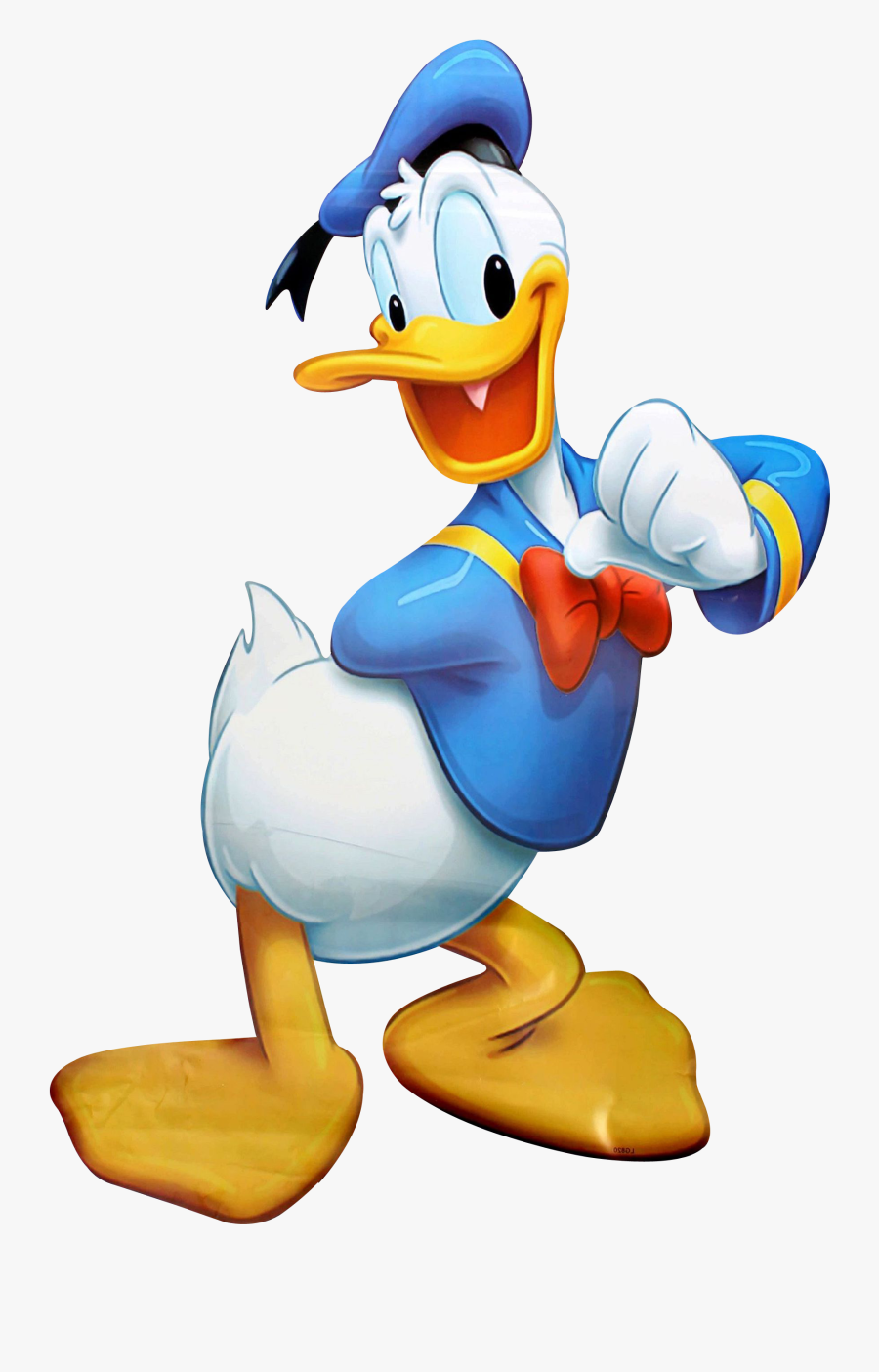 donald duck bow tie