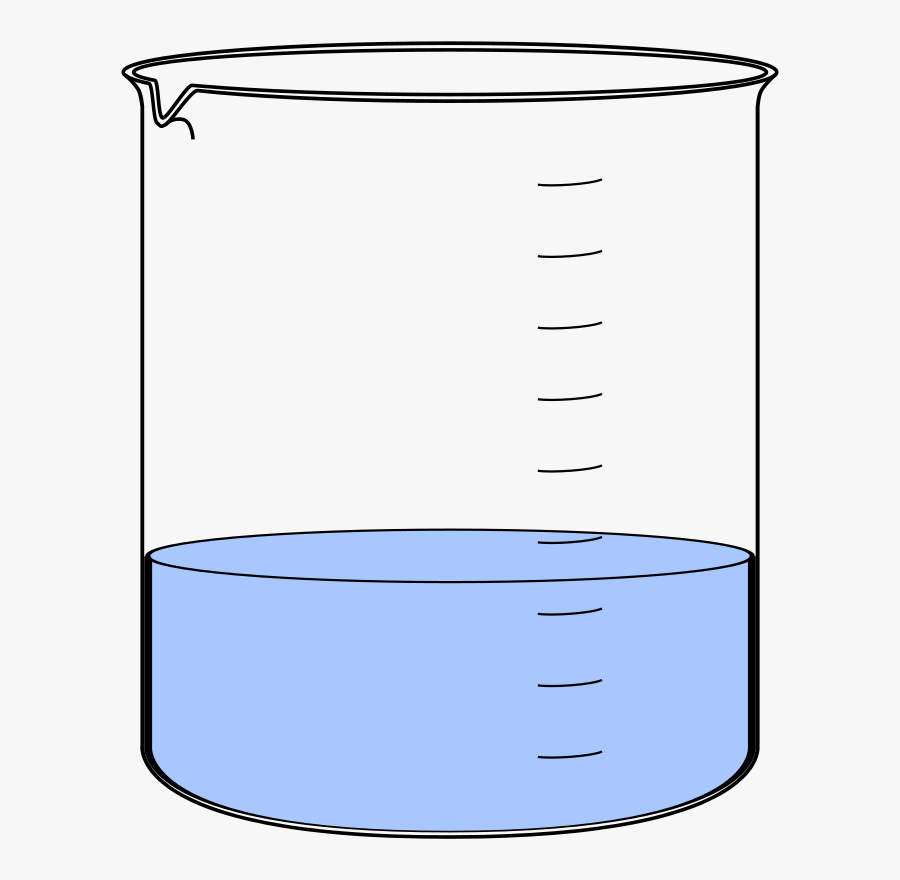 Laboratory Glassware Clipart - Beaker Glass Clipart, Transparent Clipart