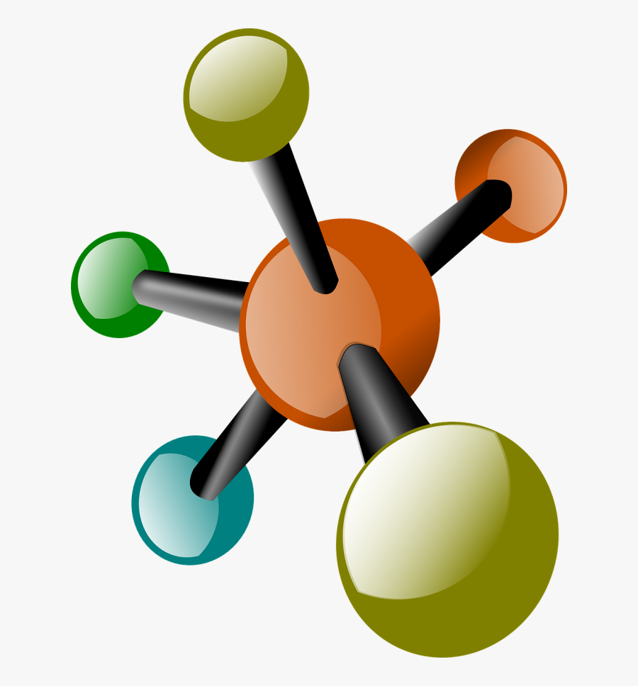 Bonds Molecule Chemistry Network Transparent Png Images - Molecules Clipart, Transparent Clipart