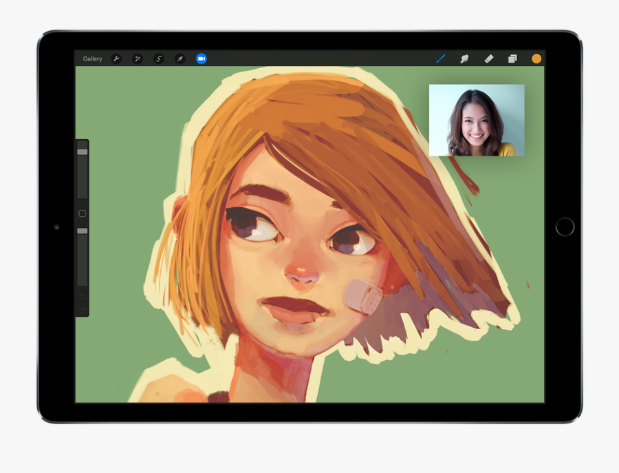 Clip Art Collection Of Free Drawing - Tablet Computer, Transparent Clipart