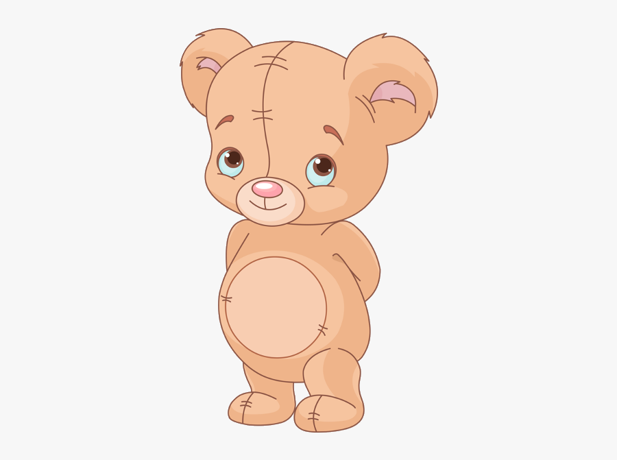 Cute Cartoon Baby Bears, Transparent Clipart