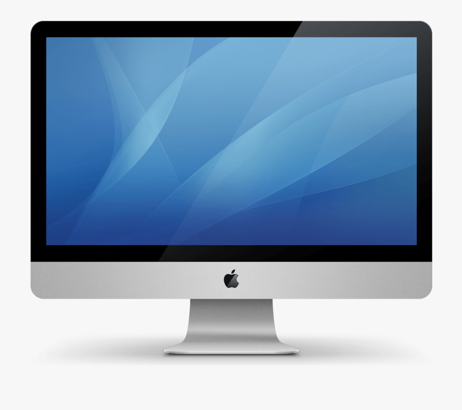 Apple Imac Mac Ipad Iphone Cloud Screen - Monitor Imac, Transparent Clipart