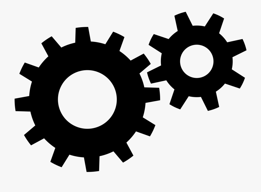 File Gear Noun Project - Microsoft Coded Ui Logo, Transparent Clipart