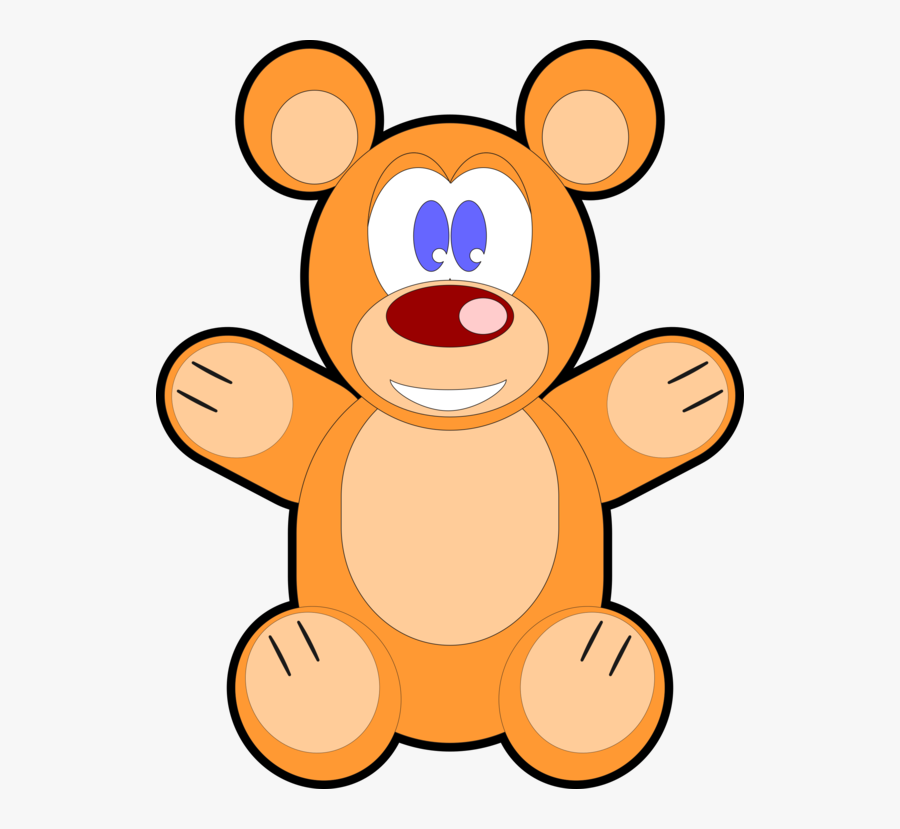 Carnivoran,artwork,teddy Bear - Teddy Bear, Transparent Clipart