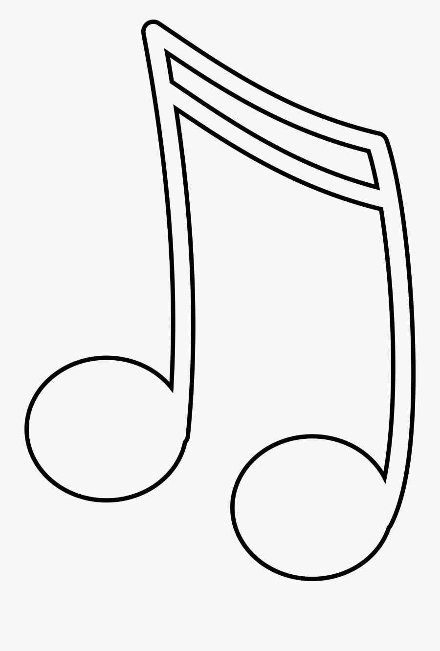Transparent Musical Notes Png - White Music Note Clipart, Transparent Clipart