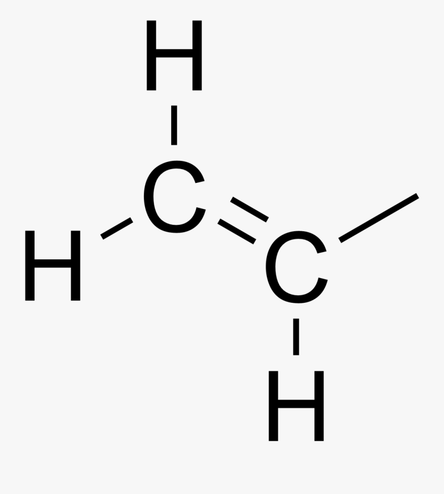 In Chemistry, Vinyl Or Ethenyl Is The Functional Group - Vinyl Group Chemistry, Transparent Clipart