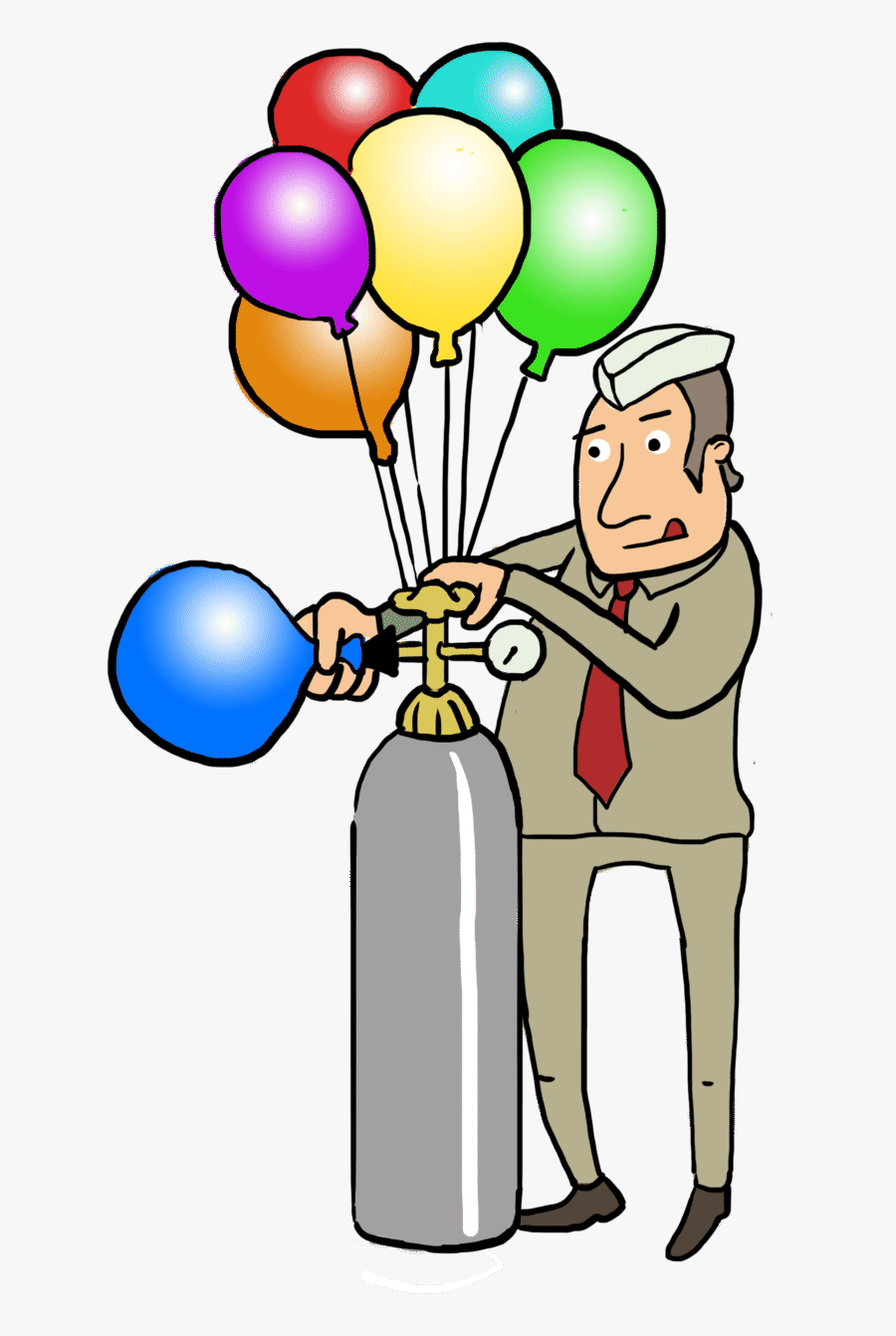 Density - Balloon Gas Clipart, Transparent Clipart