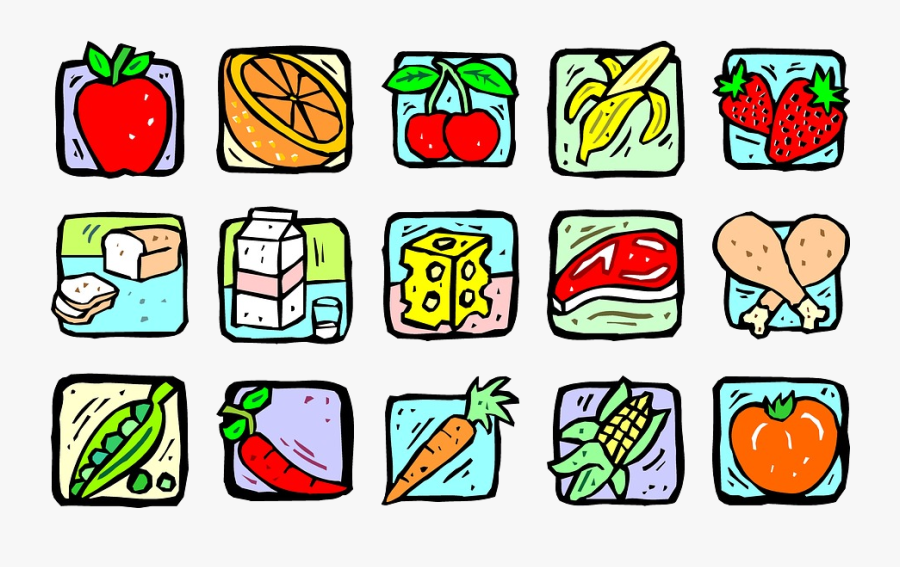 Healthy Food Foods Clipart Transparent Png - World Health Day 2019 Theme, Transparent Clipart