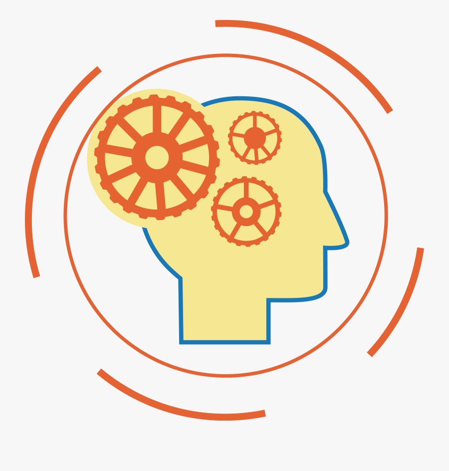 Cerebrum Gear Clip Art - Draw Cowboy Horse Shoe, Transparent Clipart