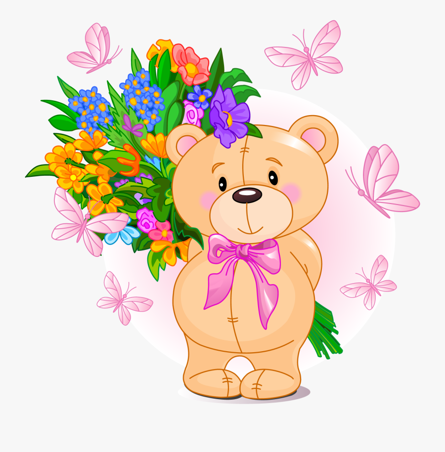 Transparent Ositos Png - Teddy Bear, Transparent Clipart