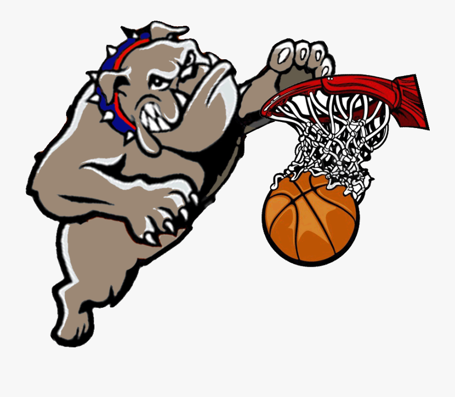 Bulldog Clipart Bulldog Basketball - Bulldog Playing Sports Clipart, Transparent Clipart