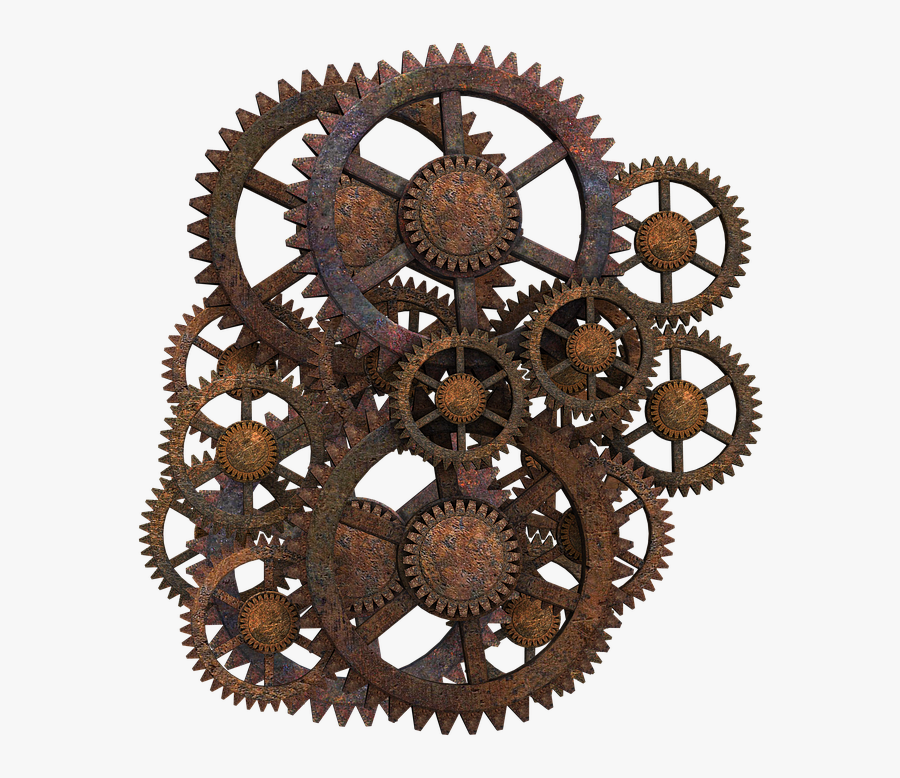 Download Steampunk Gear Png Clipart - Steampunk Gears Png, Transparent Clipart