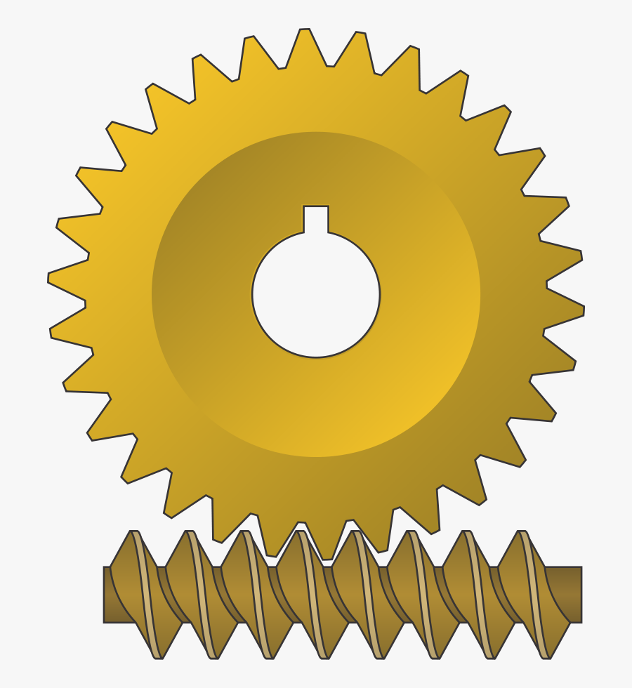 Clip Art Gears - Gear, Transparent Clipart