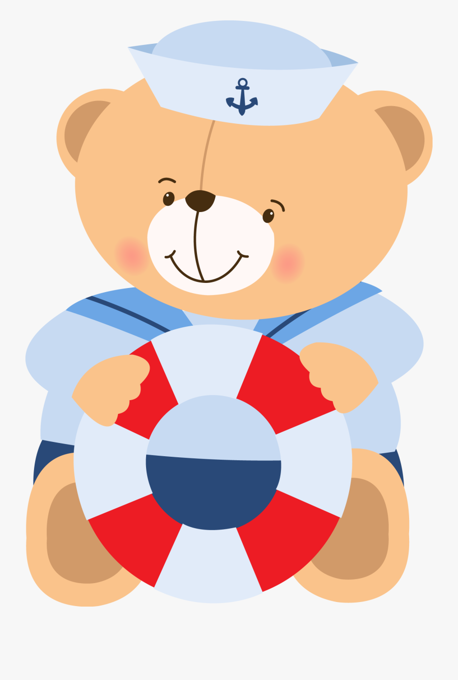 Ursinho Marinheiro Png, Transparent Clipart